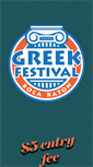 Mobile Screenshot of greekfestivalboca.org